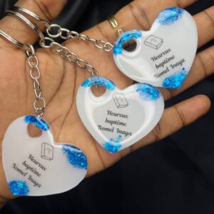 porte clé coeur Classique